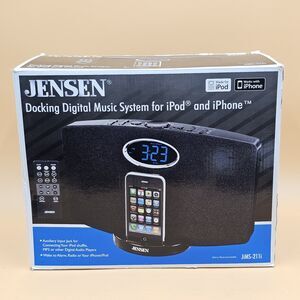 Jensen JiMS-211i Docking Digital Music System iPod iPhone New